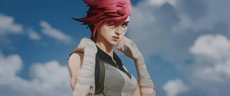 💙Vi😍😘❤️‍🔥柔情的一面只有Cait能看到🥹