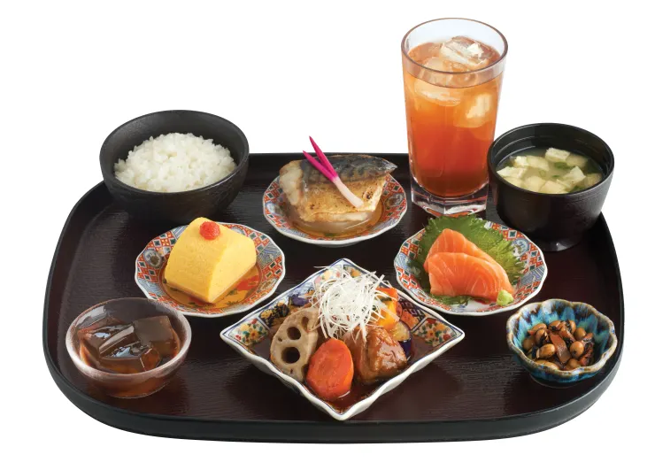 雞肉築前煮定食