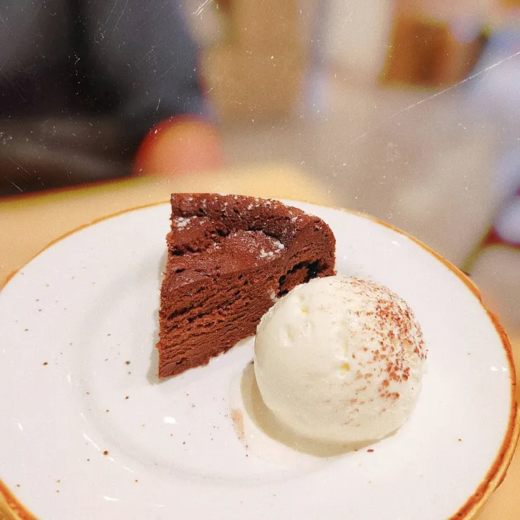 ▲經典巧克力蛋糕