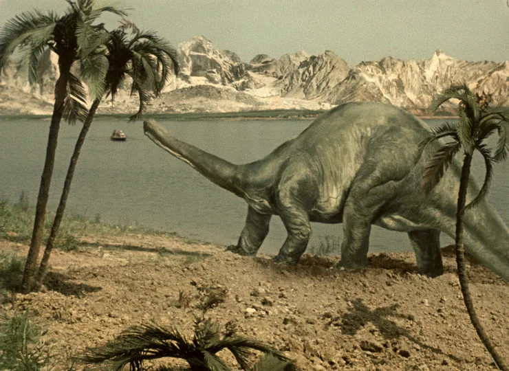 《史前探險記》電影劇照／劇照提供：Karel Zeman Museum