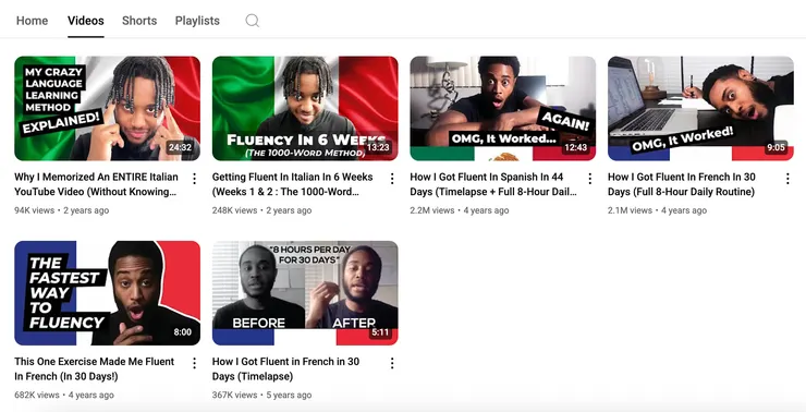 Picture source: Langage Lords Youtube Channel 