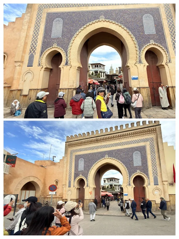 當地嚮導帶路進入麥地那