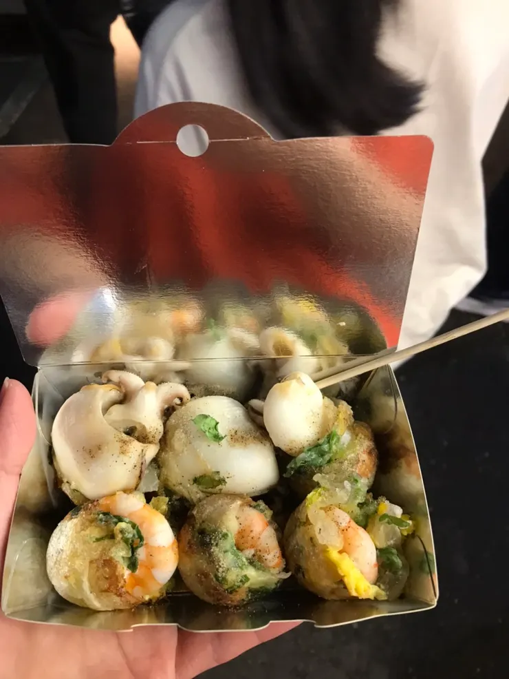 綜合(花枝和蝦仁)