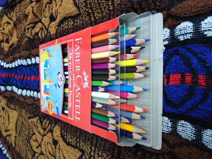 2020年為參加線上繪畫課程而買的彩鉛筆