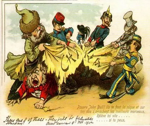 沒有美國出手，清朝應該被列強瓜分了