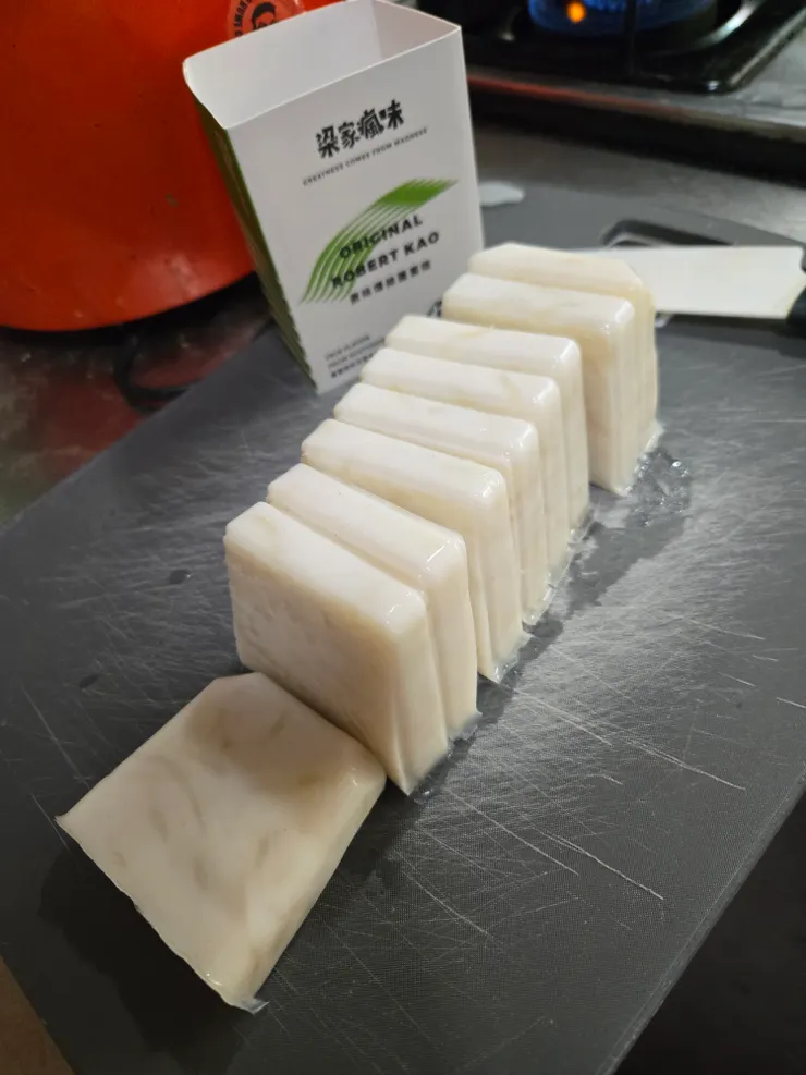 蘿蔔糕也好切不怕黏刀