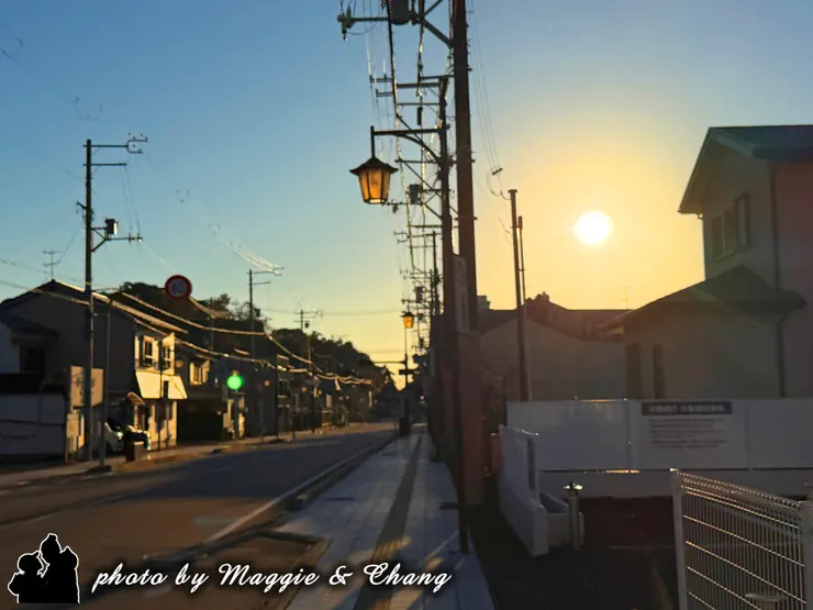 清晨的新宮街到空無一人