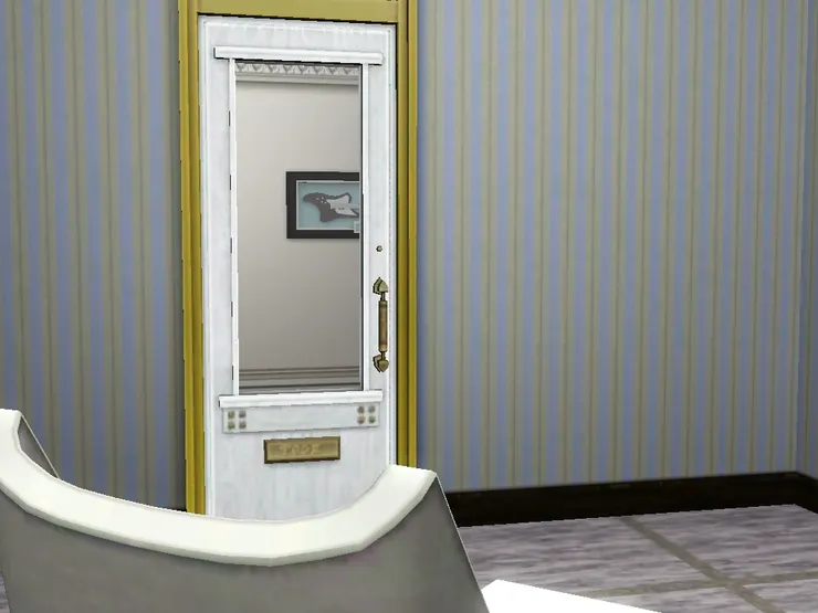 藍色和黃色的搭配營造出清爽和穩重的氛圍。