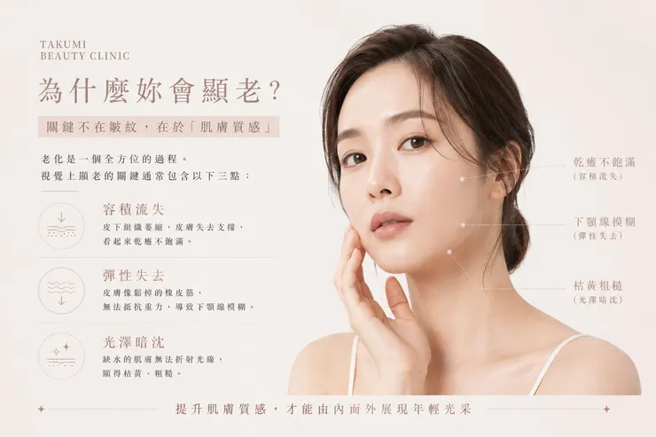 看起來很老怎麼辦?致30+的妳:讓「逆時針Profhilo」幫妳找回失蹤的彈力,逆轉時光其實可以很優雅!