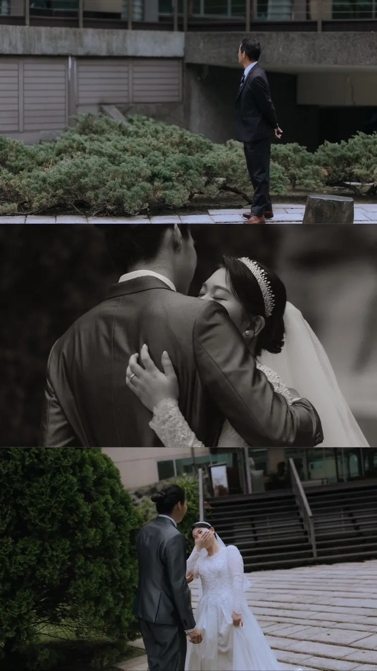 婚禮結束後的幾張搶先看