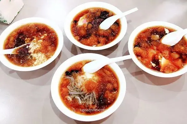 美味的黑糖水豆花（圖片截圖於網路）