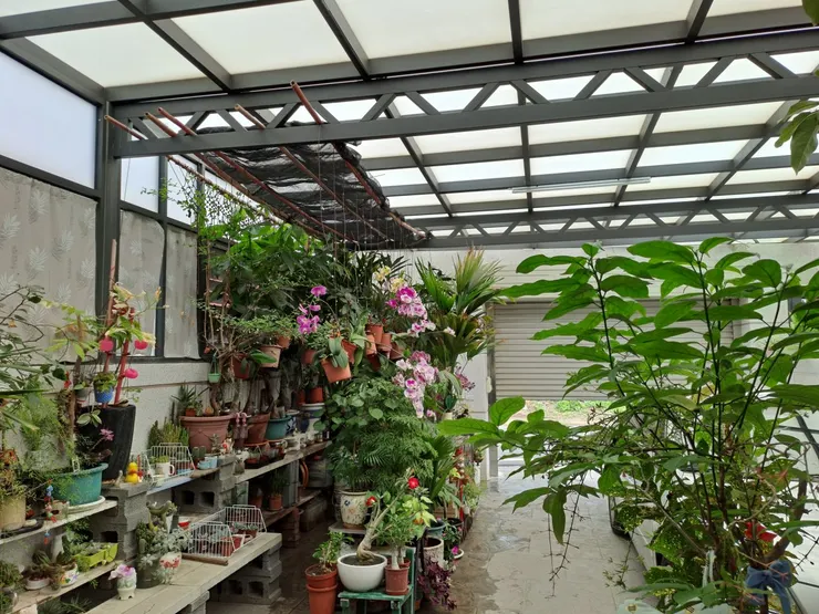 是車庫，也是花園