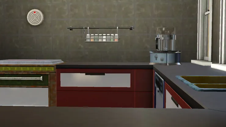 煮食爐附近當然要有調味料。