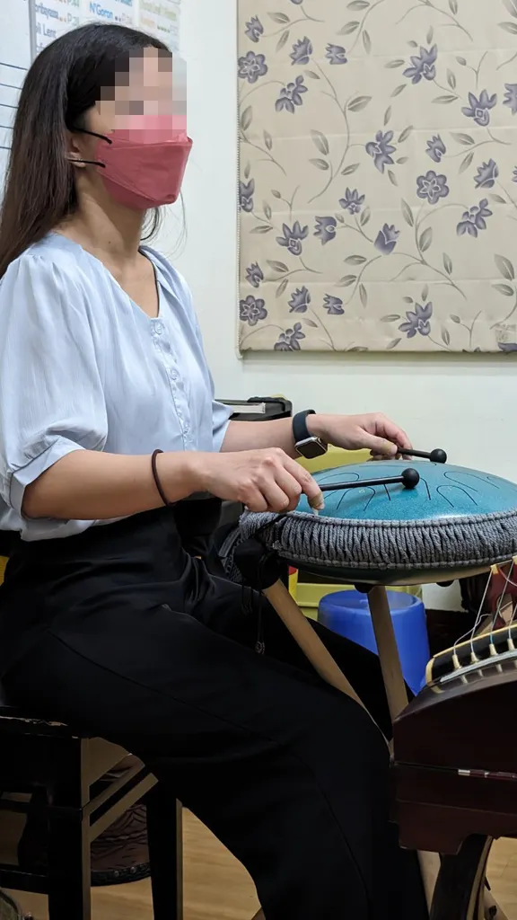 台南成人音樂課程推薦【琴芸韻音樂中心】成人空靈鼓，學起來太有
