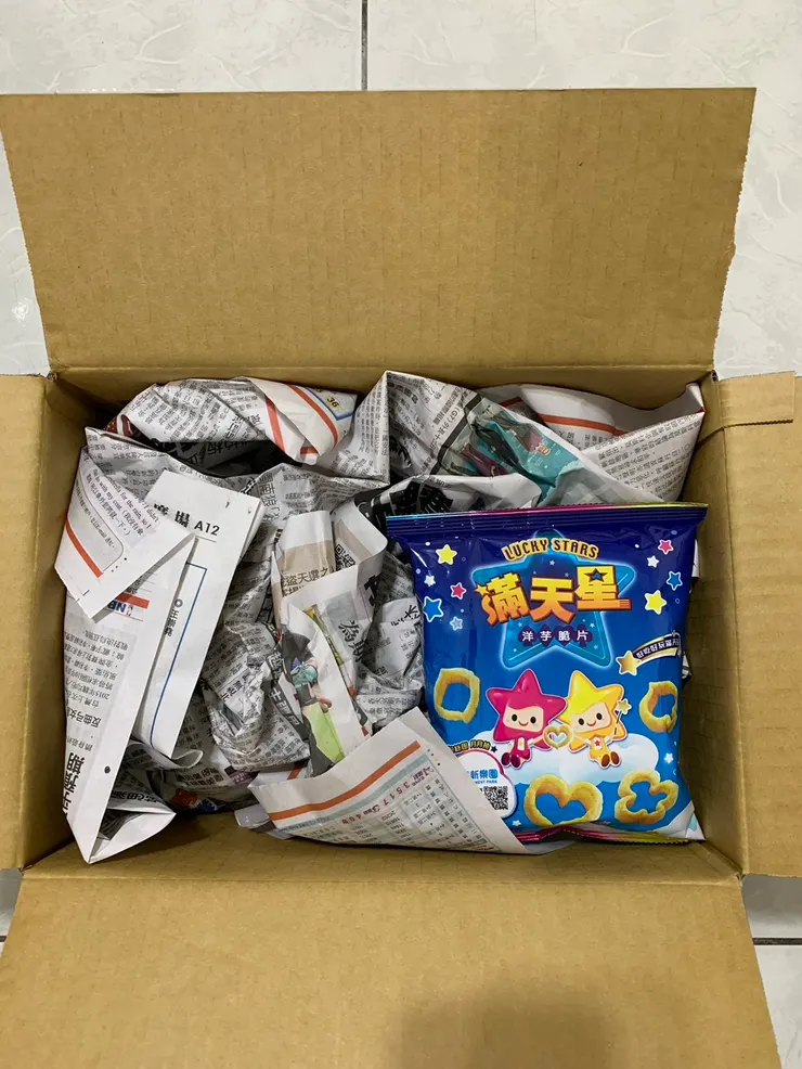 一開箱,滿天星是怎樣?確實很適合心心🤪