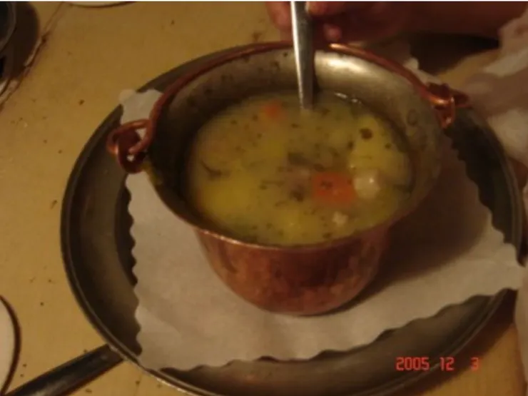 鄉村風味的馬鈴薯湯，好喝