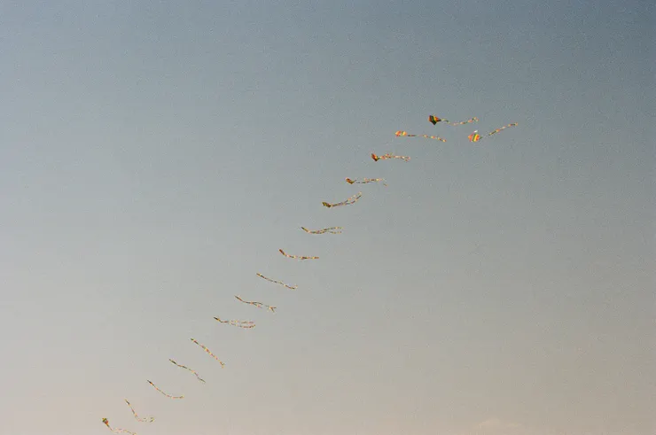 也許風箏是幫我寄送思念的驛站