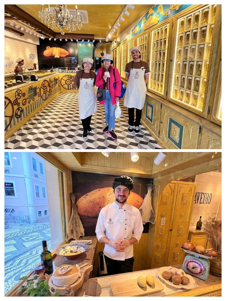 已經打包海鮮飯了,只買鱈魚蛋糕嚐鮮。