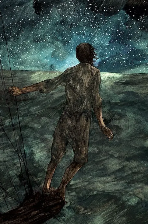 地海巫師 小說插畫 by David Lupton