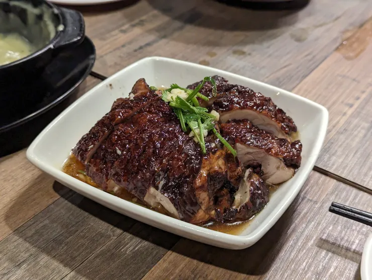 臨洋港招牌之一的招牌檸檬雞