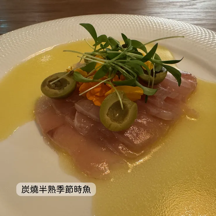 炭燒半熟季節時魚