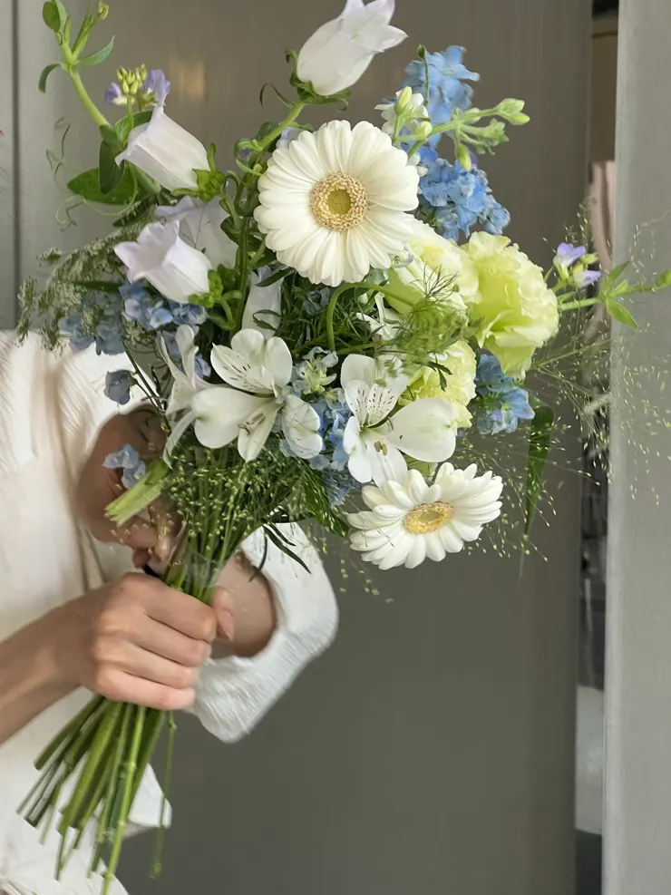 攝影師姐姐綁的花🥰超級清新