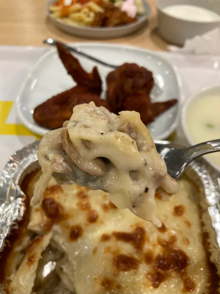 千層麵有點偏鹹