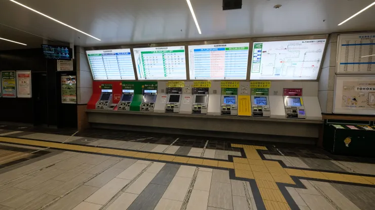 仙台車站 中央口 購票區