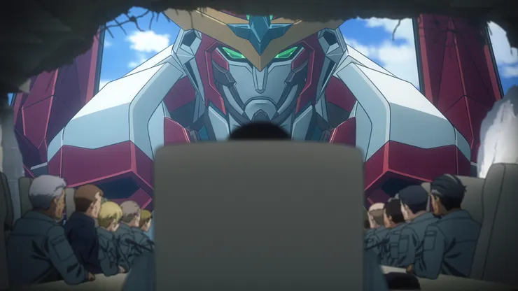 各國重要幹部齊聚聽一臺中二機器人講戀愛史。（無誤）