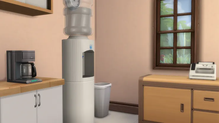 從這裏開始可以算是茶水間。