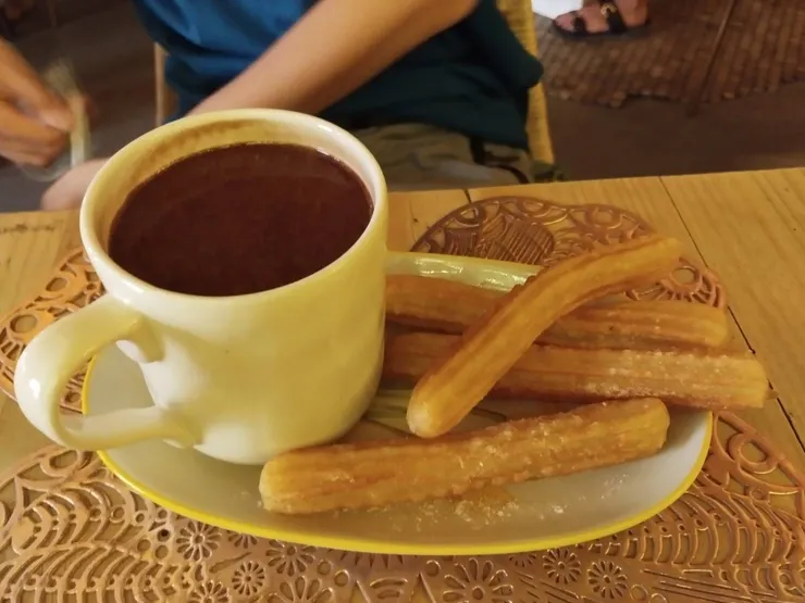 Garden of Salvador Bachiller的churros