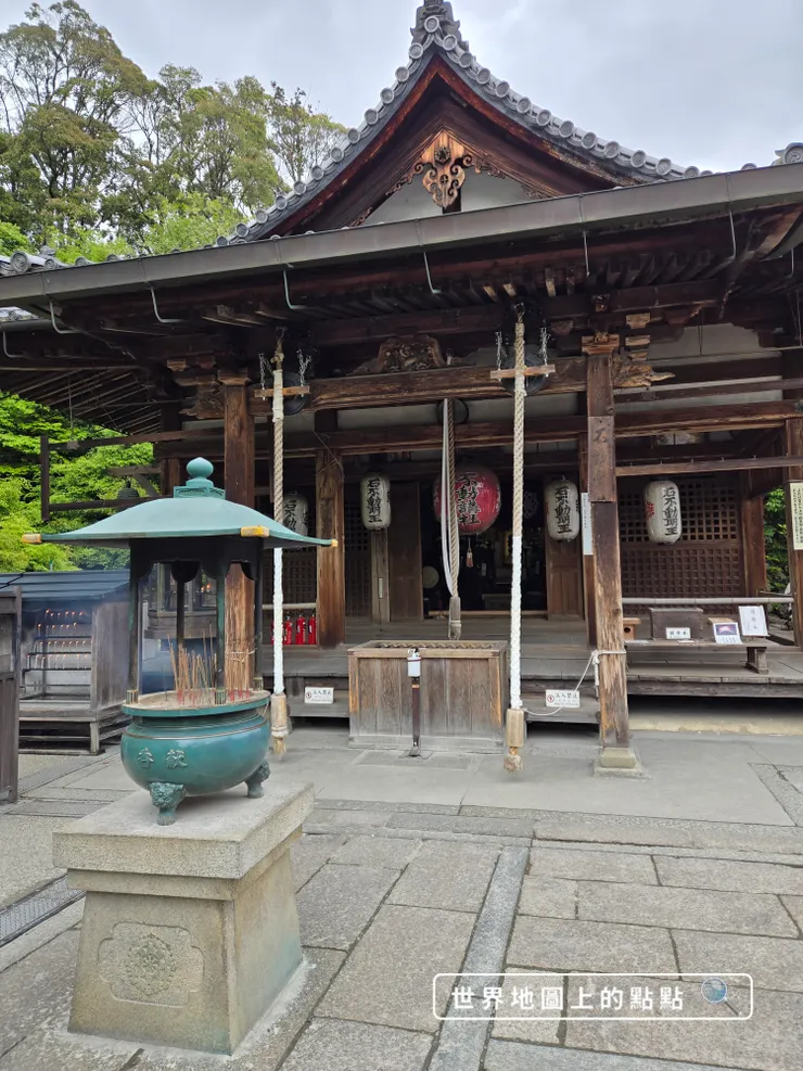 金閣寺院內的不動堂