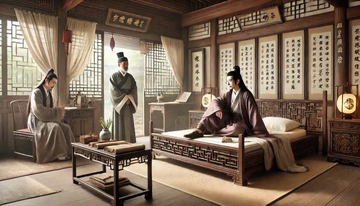 王羲之坦腹東床