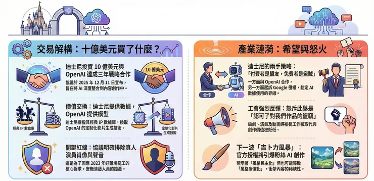 迪士尼與Open AI的合作