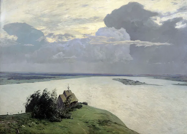 "Over Eternal Peace", Issac Levitan