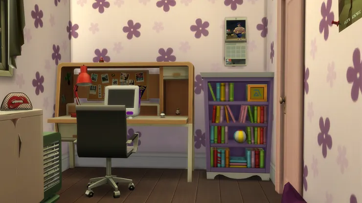 相比之下，姐姐的房間多整潔。