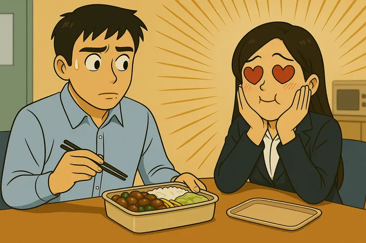 「嗯～冷的也好好吃喔！」