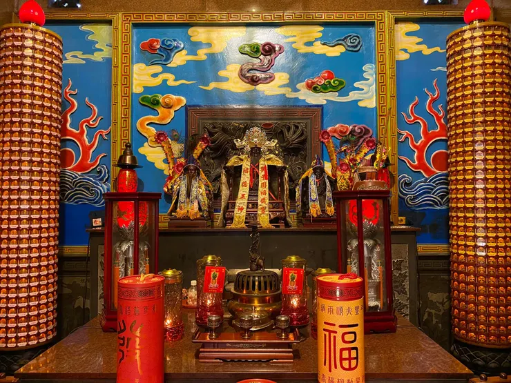 歡子園福德宮。供奉福德正神