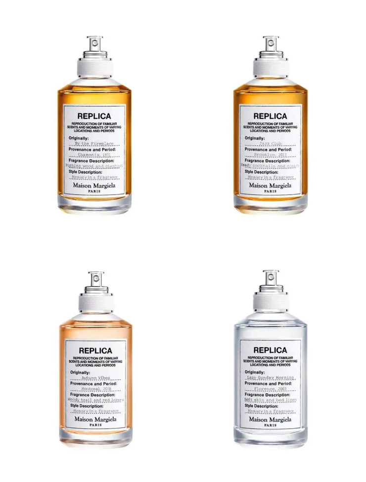 每款香水都有獨特的記憶瓶標說明