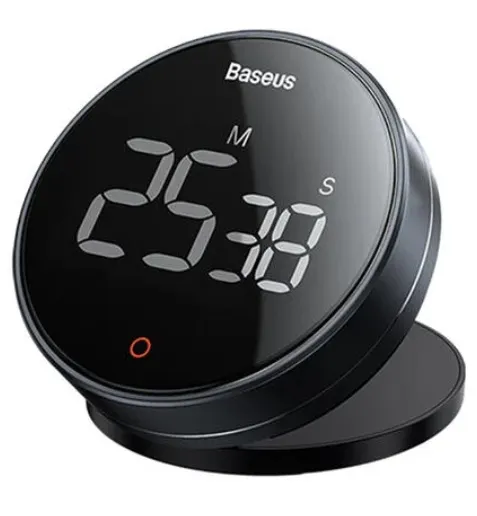 番茄鐘(金屬質感)，可倒數計時，可當碼錶