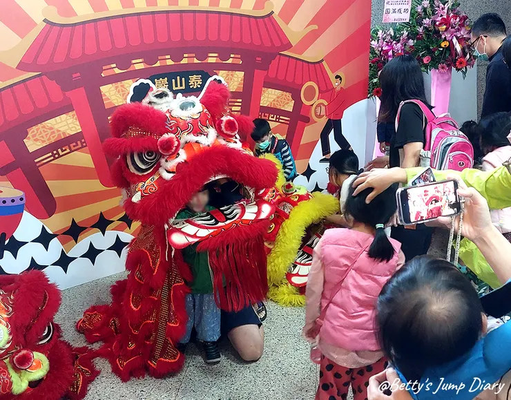▲2023新北市泰山獅王文化節/圖片來源：Betty's Jump Diary
