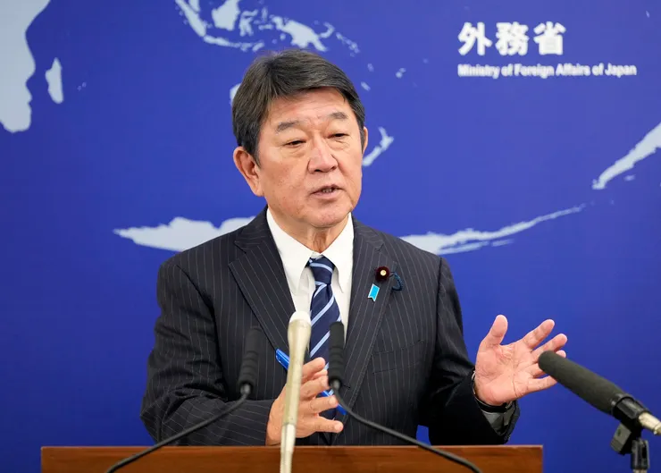 外務大臣茂木敏充（照片來源：茂木敏充臉書）.