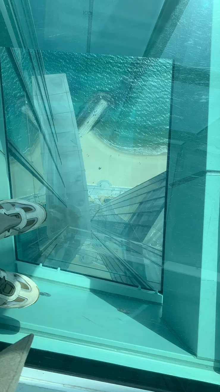 練的真的是膽量。