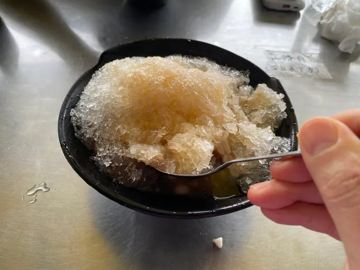 當有機會再次接近以為錯過的夢想，一定要努力完成啊～千里迢迢就為這碗燒冷冰