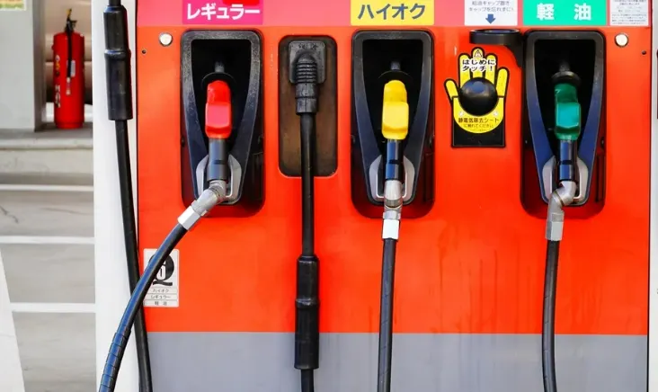 加油站常見的三種燃油類型