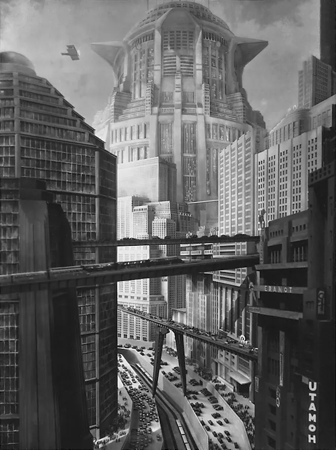 德國表現主義電影《大都會》（Metropolis, 1927）