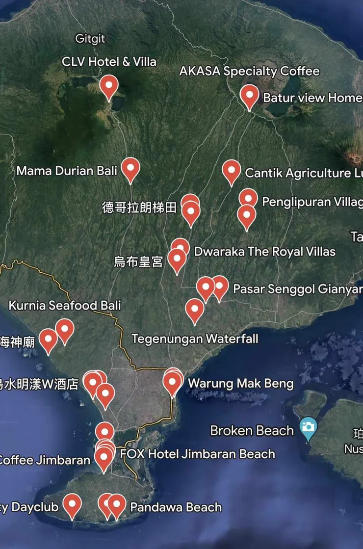 Mei Chen 提供的景點地圖