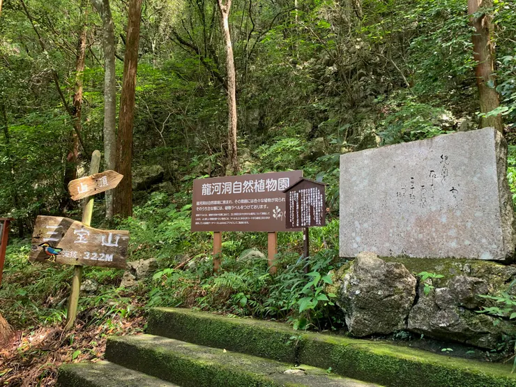 出動口看到山頂的標誌。