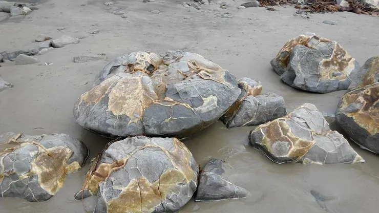 破碎的摩拉奇圓石