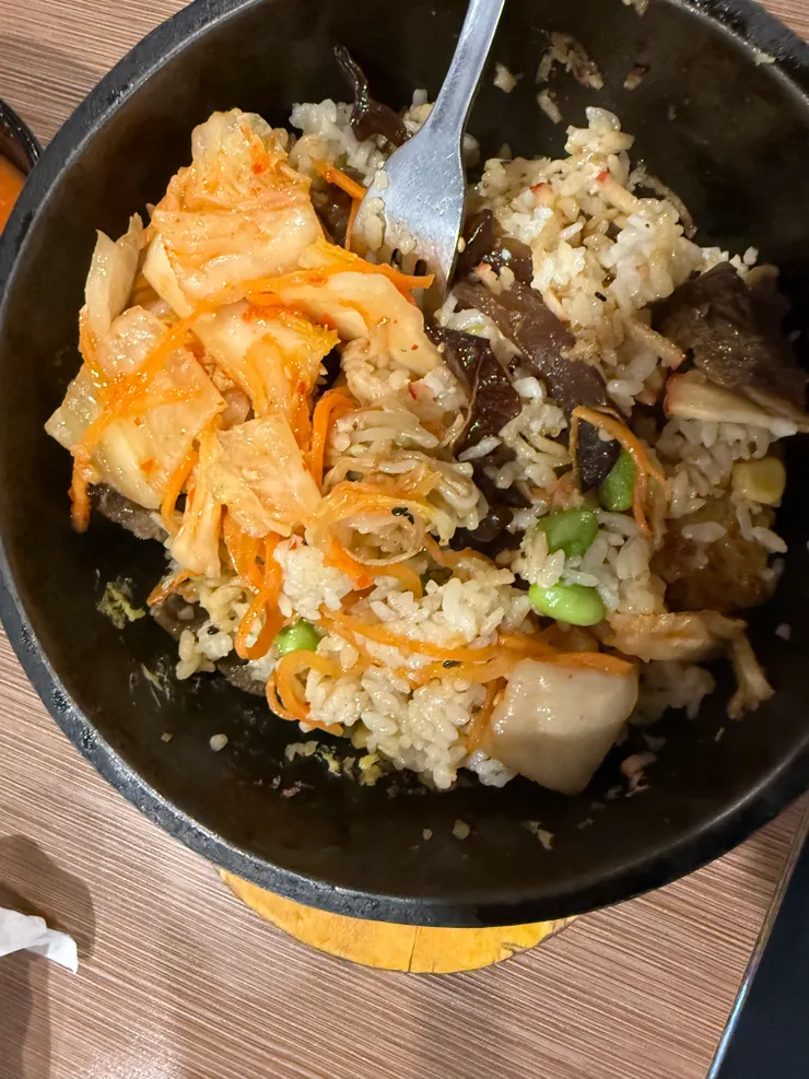 2025/12/12 牛肉石鍋拌飯